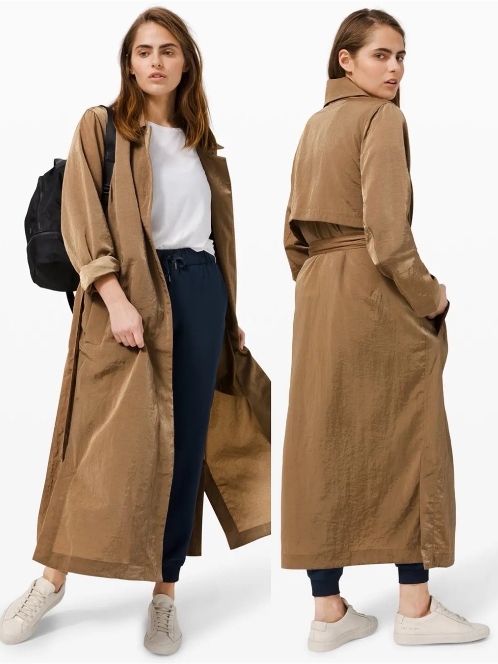 lululemon | Always Effortless Trench Coat in Khaki 8